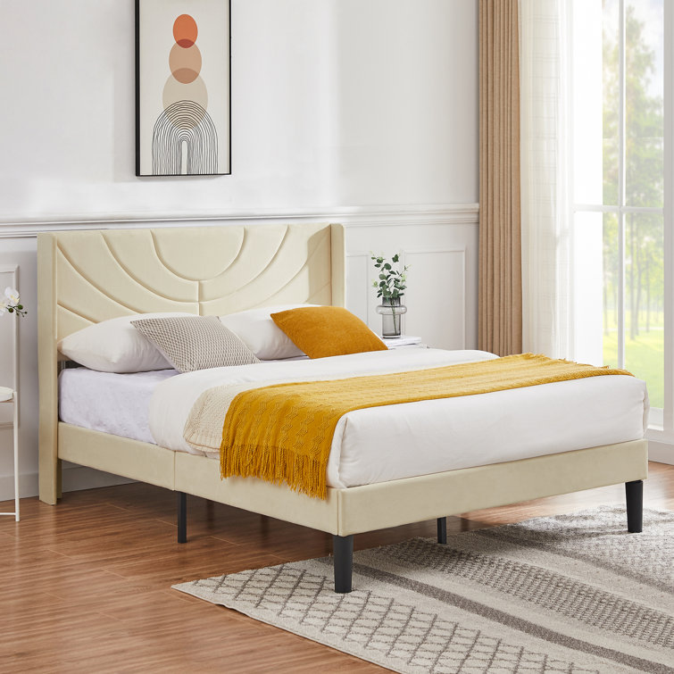 Willa arlo interiors brynn upholstered platform bed discount